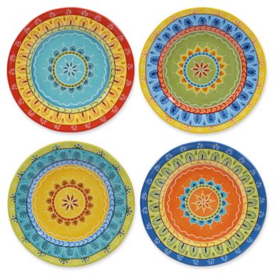 Certified International Valencia Dessert Plates (Set Of 4) Multi