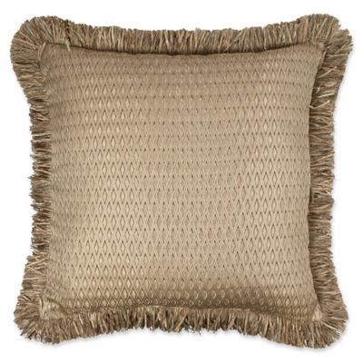 Austin Horn Classics Prosper 20 Square Throw Pillow In Copper/gold