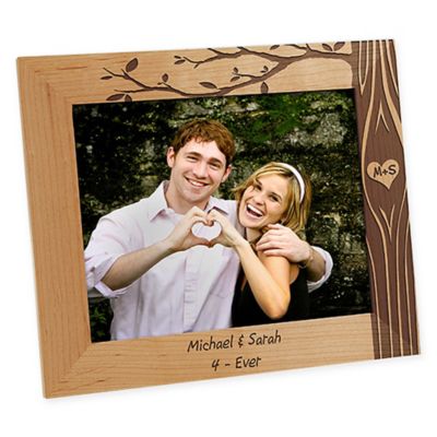 Carved In Love 8 X 10 Picture Frame Multi