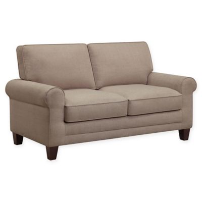 Serta Copenhagen 61 Loveseat In Beige