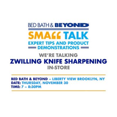 Small Talk Zwilling Knife Sharpening Event