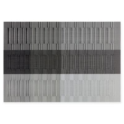 Kraftware Everytable Bamboo Placemat In Silver/black (Set Of 12)