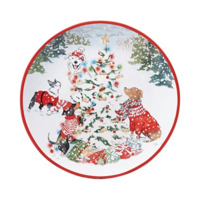 Certified International Special Delivery 11 Assorted Dinner Plates (Set Of 4) Multi