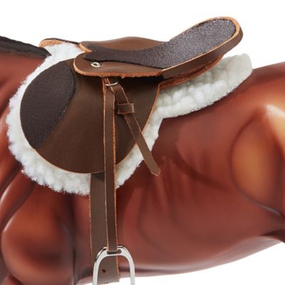 Breyer Traditional Series Devon Hunt Seat Saddle Horse Figurine Accessory Multi