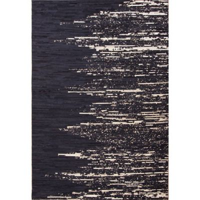 Abacasa Rio Sierra 8 X 10 Area Rug In Black/natural