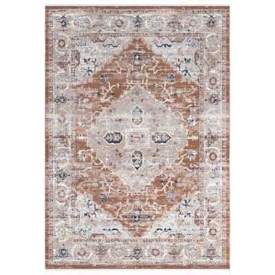 Abacasa Summit Rawlins 311 X 57 Area Rug In Rust/multicolor