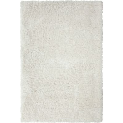 Abacasa Cozy 710 X 106 Shag Area Rug In White