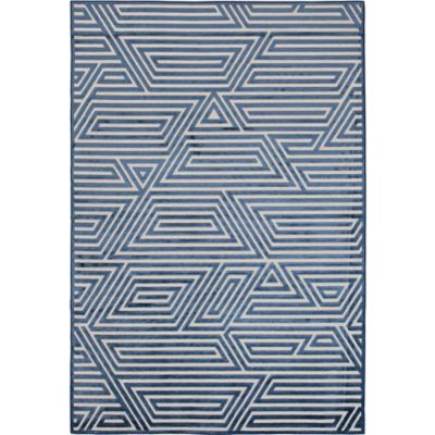 Abacasa Napa Orbit 53 X 76 Area Rug In Blue