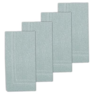 Our Table Locklin Napkins In Teal (Set Of 4)