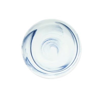 Artisanal Kitchen Supply Coupe Marbleized Salad Plate In Blue