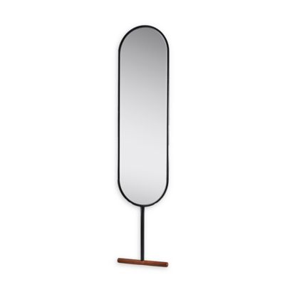 Adesso Willy Leaning Mirror In Black