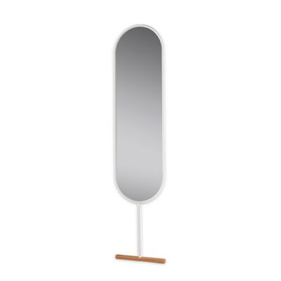Adesso Willy Leaning Mirror In White