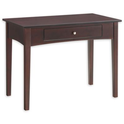 Alaterre Shaker Cottage Writing Desk In Espresso