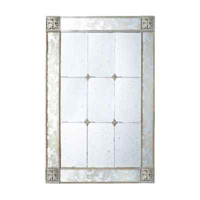 A&b Home Antique 53.5-Inch X 39.4-Inch Wall Mirror In Gold/cream