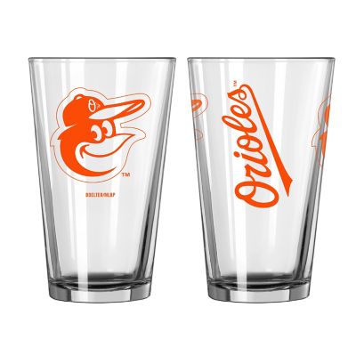 MLB Baltimore Orioles 16 oz. Gameday Pint Glass Black