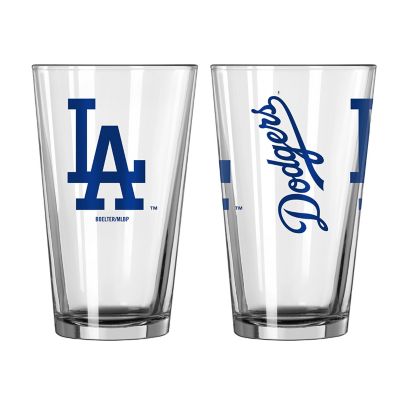 MLB Los Angeles Dodgers 16 oz. Gameday Pint Glass Blue