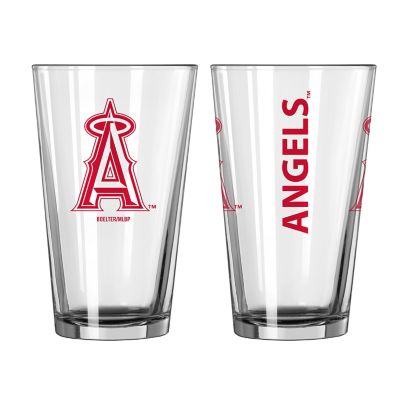 MLB Los Angeles Angels 16 oz. Gameday Pint Glass Red