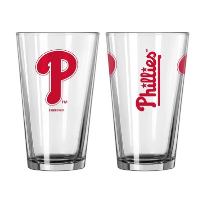 MLB Philadelphia Phillies 16 oz. Gameday Pint Glass Blue