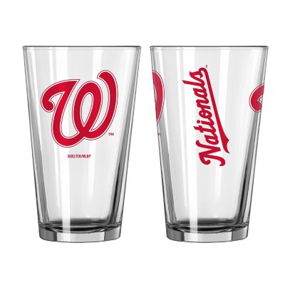 MLB Washington Nationals 16 oz. Gameday Pint Glass Blue