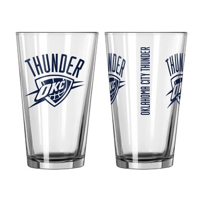 NBA Oklahoma City Thunder 16 oz. Gameday Pint Glass Blue