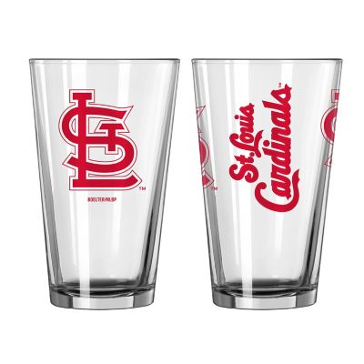 MLB St. Louis Cardinals 16 oz. Gameday Pint Glass Red