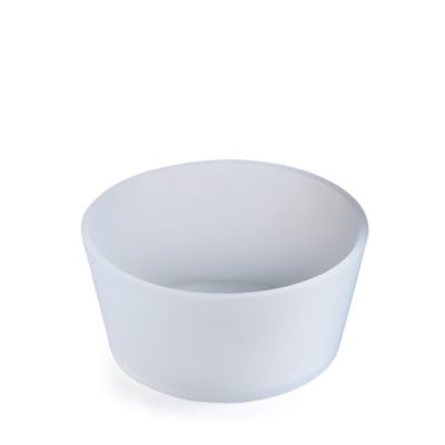 Candle Warmers Etc. Large Flip Dish Reusable Wax Warmer Liner In White