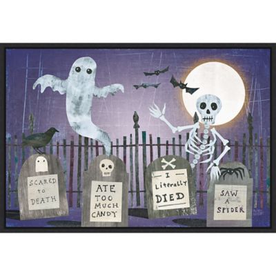 Amanti Art Melissa Averinos Gravetown V 23 X 16 Canvas Wall Art In Purple Purple/multi