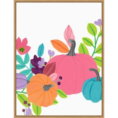 Amanti Art Bright Harvest I 18 X 24 Framed Wall Art In Brown White/multi