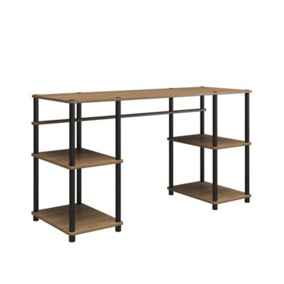 Ameriwood Home Blaine Computer Desk In Rustic Oak
