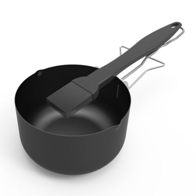 Our Table Kickstand Sauce Pot In Black