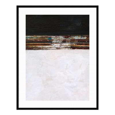 A Sense Of Space III By Jodi Fuchs 33 X 42 Framed Wall Art In Black Grey/black