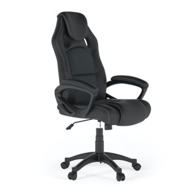 Lifestyle Solutions Stanton High-Back Gaming Chair In Grey