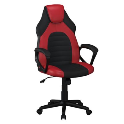 Lifestyle Solutions Oren High-Back Gaming Chair In Red