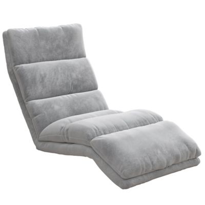 Atwater Living Briana Adjustable Wave Lounger In Grey