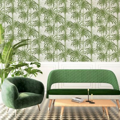 Arthouse Tropics Palm Peel And Stick Wallpaper In Green
