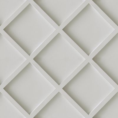 Arthouse Wood Trellis Peel And Stick Wallpaper In White