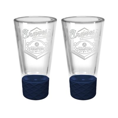 MLB Atlanta Braves 2021 World Series Champs Cheer Shot Glasses (Set of 2) Multi