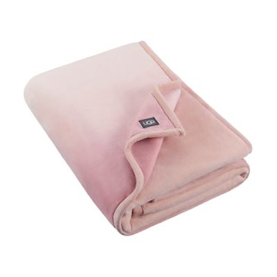 UGG Coco Luxe Throw Blanket In Rosewater Ombre by UGG