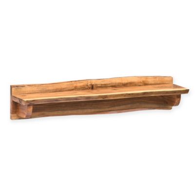 Alterre Furniture Alpine Live Natual Wood/metal Art Ledge In Natural
