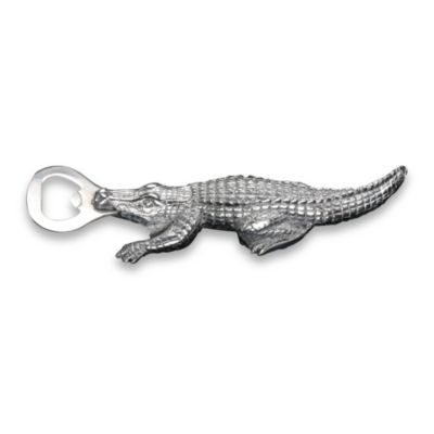 Arthur Court Designs Alligator Bottle Opener Silver