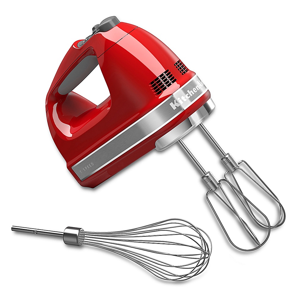 KitchenAid® 7-Speed Hand Mixer in Empire Red