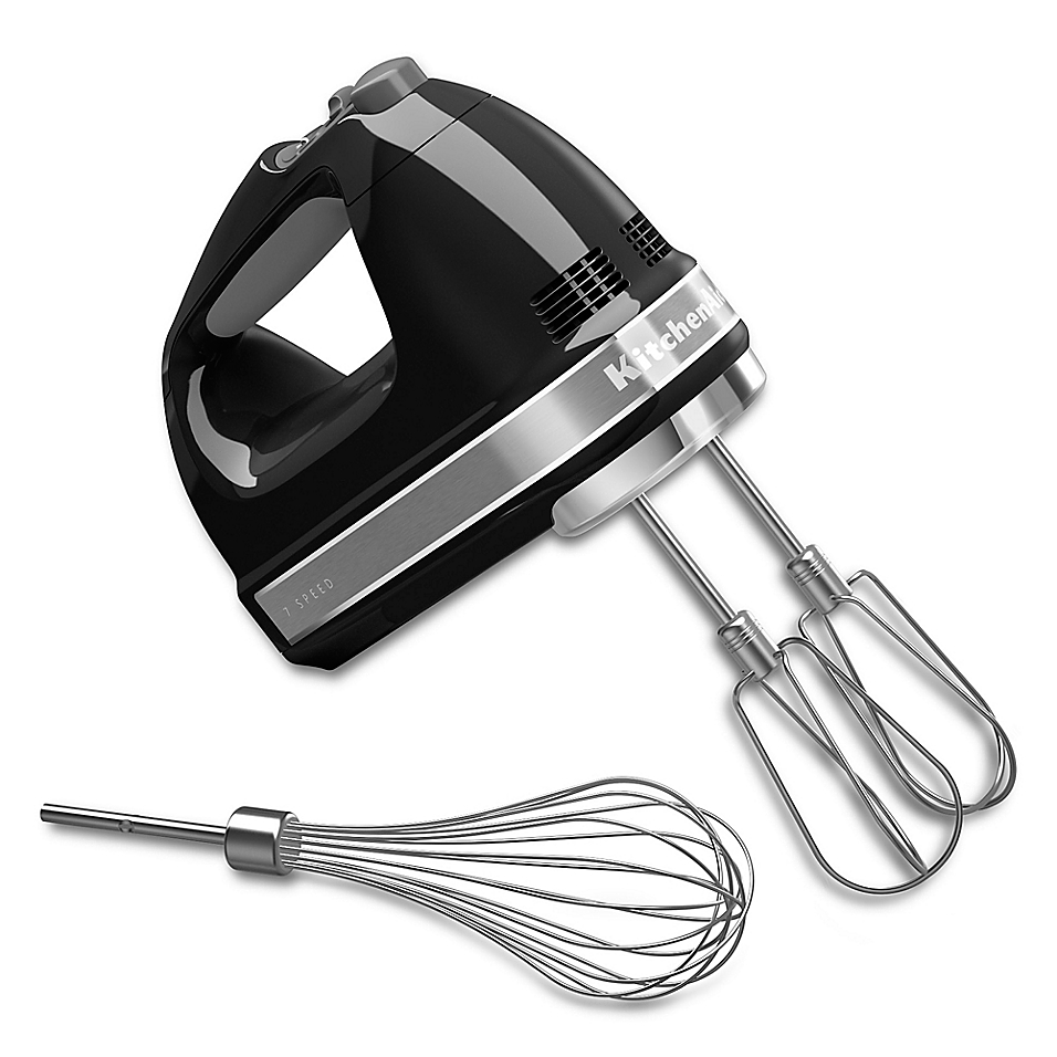 KitchenAid® 7-Speed Hand Mixer in Onyx Black