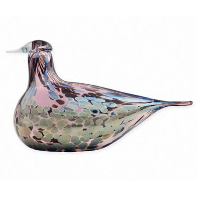 Iittala Toikka Birds Reed Warbler Pink