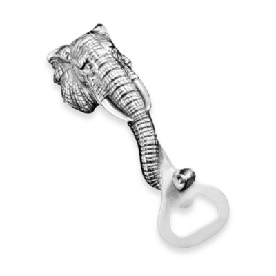 Arthur Court Designs Elephant Bottle Opener Silver
