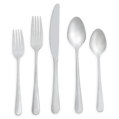 Artisanal Kitchen Supply Ghent 45-Piece Flatware Set In Mirror Silver