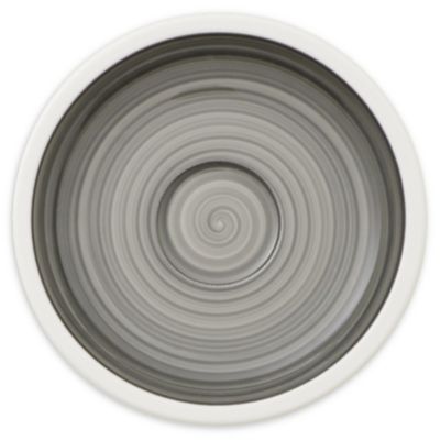 Villeroy & Boch Manufacture Gris Espresso Cup Saucer grey