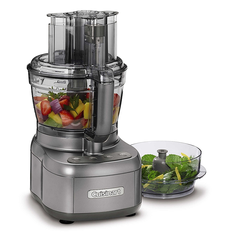 Cuisinart® Elemental Food Processor with 11-Cup and 4.5-Cup Workbowls in Gunmetal