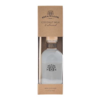Bee & Willow Coconut Milk And Almond 2 Oz. Aroma Diffuser White