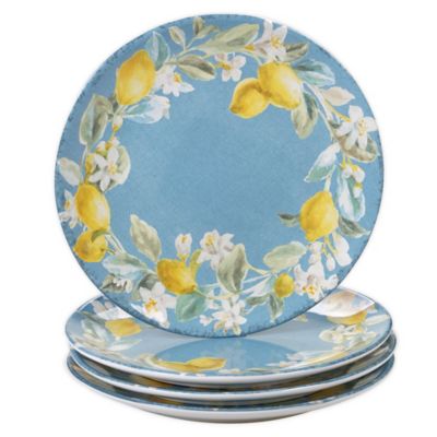 Certified International Citron Dinner Plates (Set Of 4) Multi