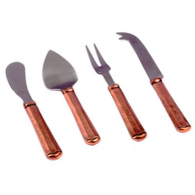 Maharaja 4-Piece Cheese Service Flatware In Copper